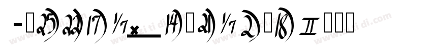 Eulid Math One字体转换